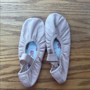 Kids Pink Ballet Shoes